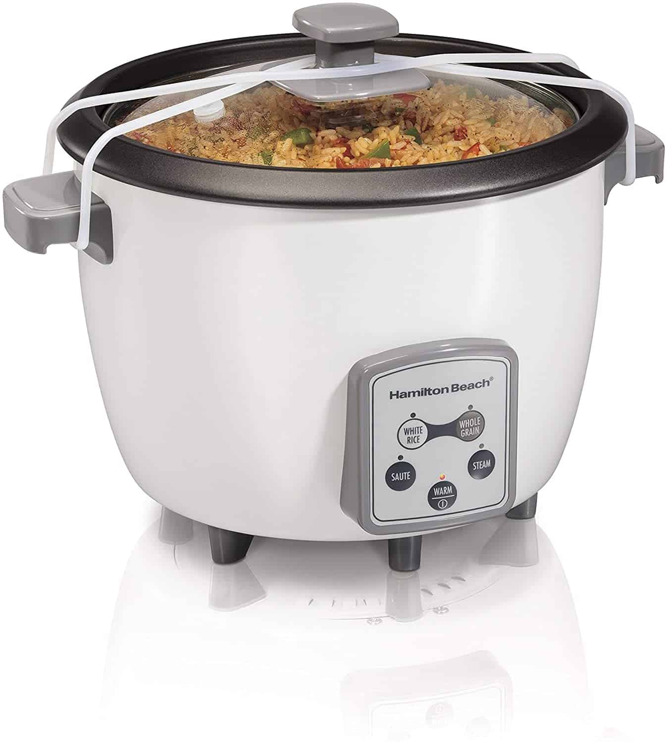 Hamilton Beach 16Cup Digital Rice Cooker Review We Know Rice
