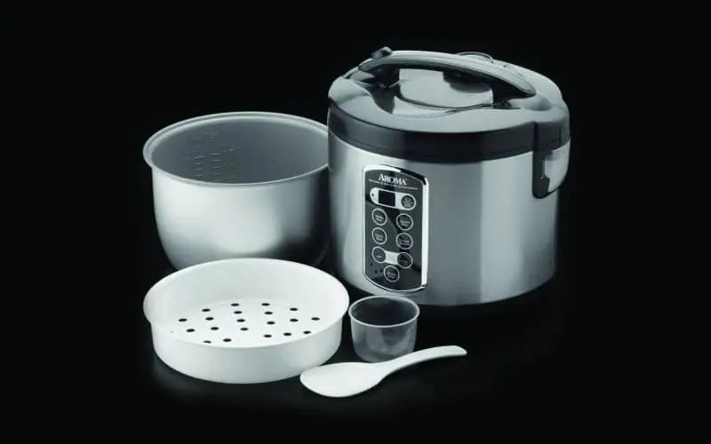 Aroma Professional Digital Rice Cooker ARC2000ASB Review We Know Rice