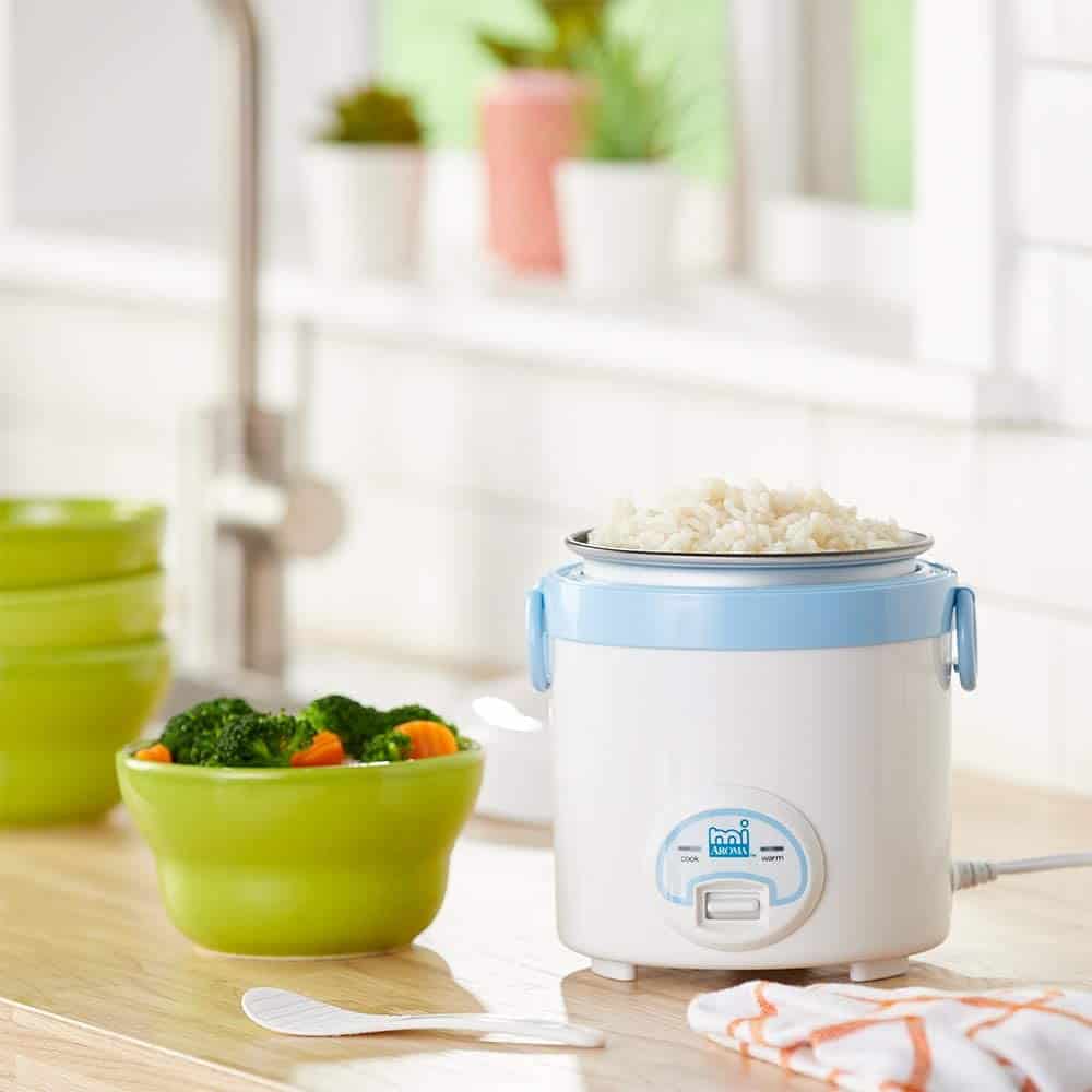 miAroma Mini Rice Cooker MRC903BL Review We Know Rice