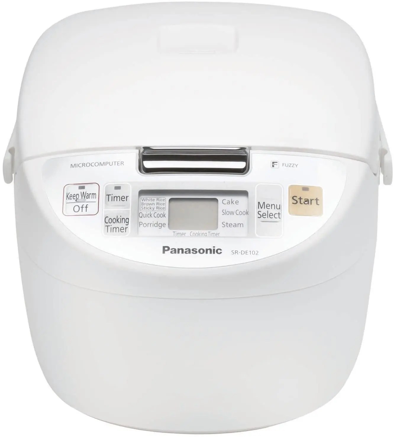 Panasonic Fuzzy Logic Rice Cooker SRDE102 Review We Know Rice
