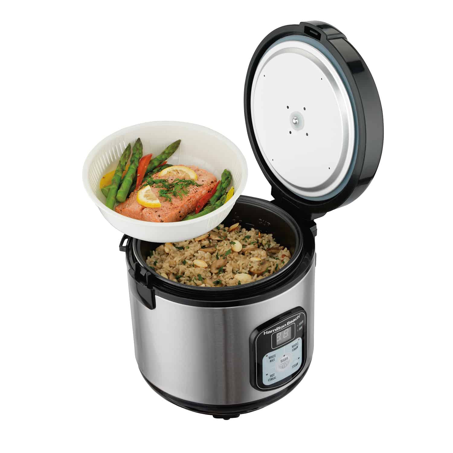 Hamilton Beach 8Cup Rice Cooker and Food Steamer 37519 Review We