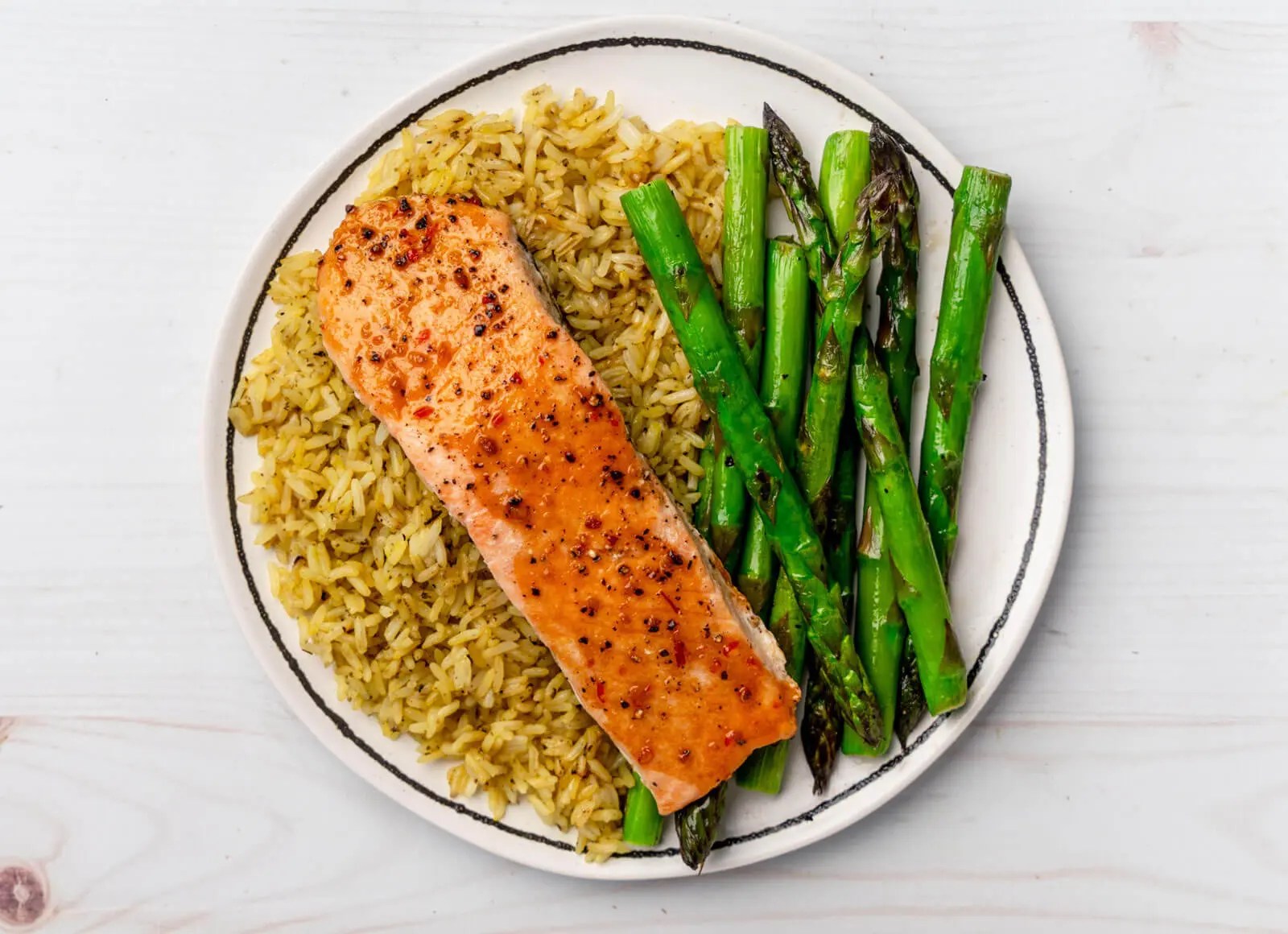 Slow Cooker Salmon with Creamy Lemon Sauce and Rice Recipe We Know Rice