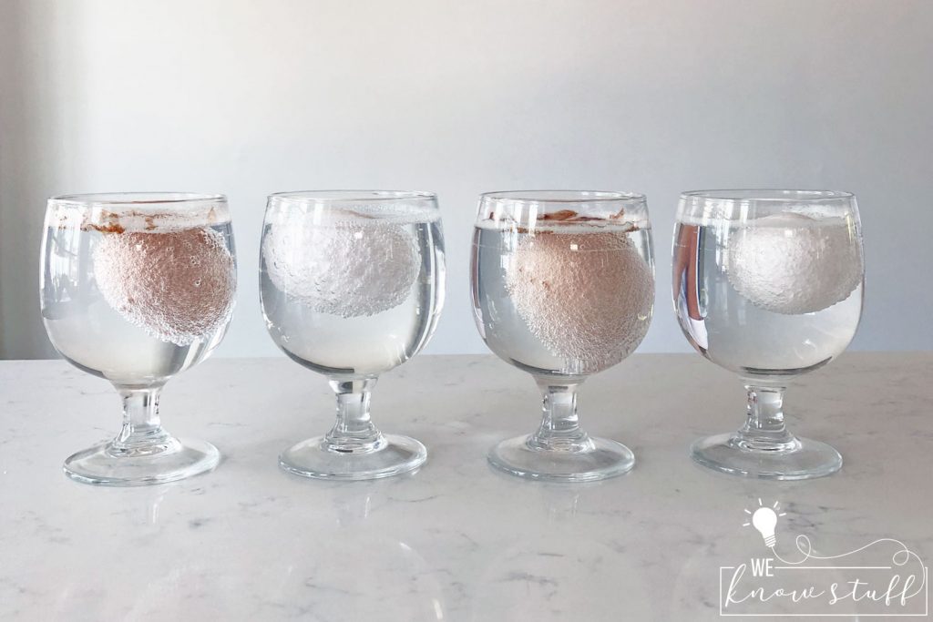 how to make a bouncy egg science experiment for the science fair - we
