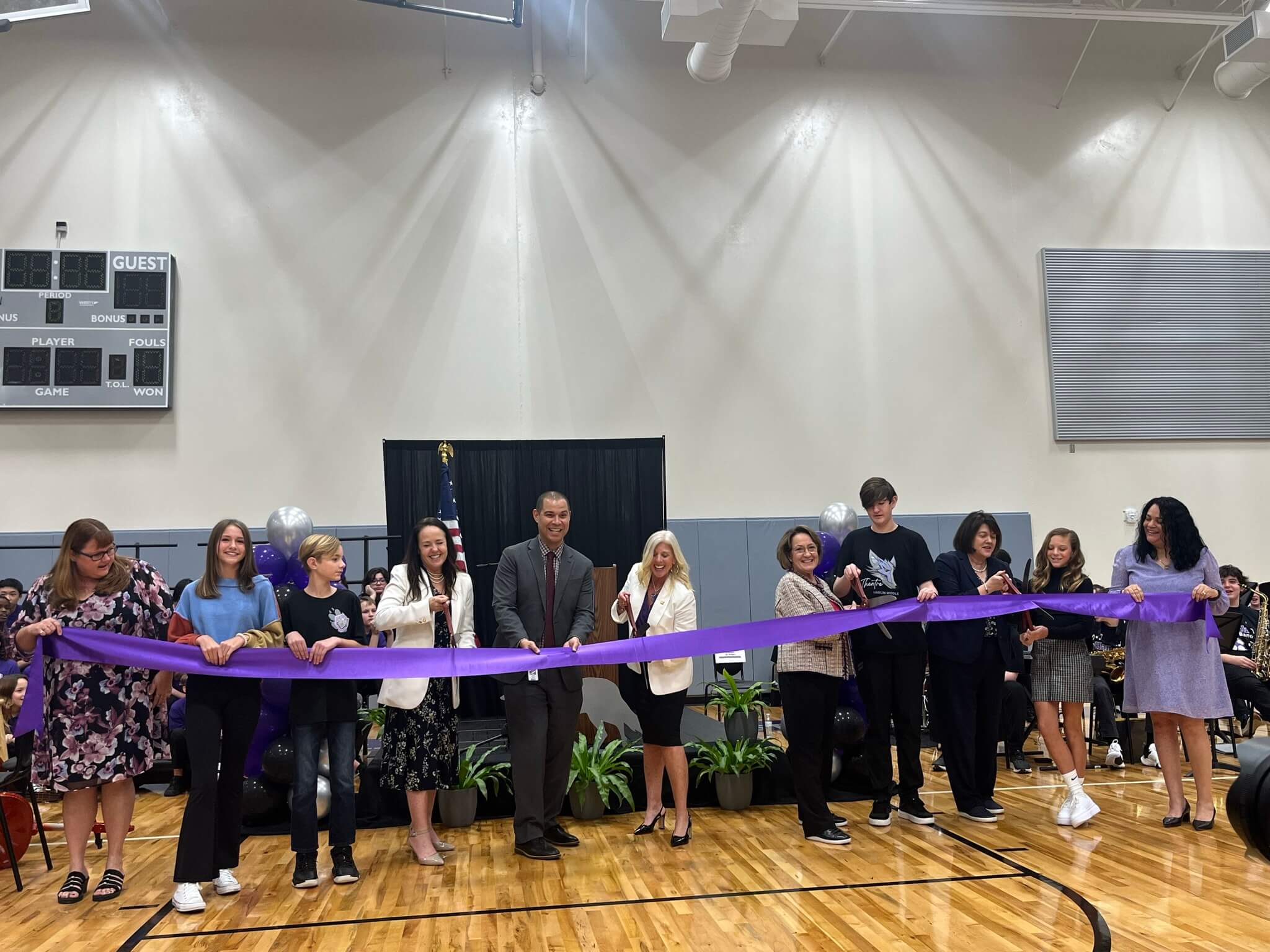 Hamlin Elementary and Middle School Dedication Ceremonies WELBRO