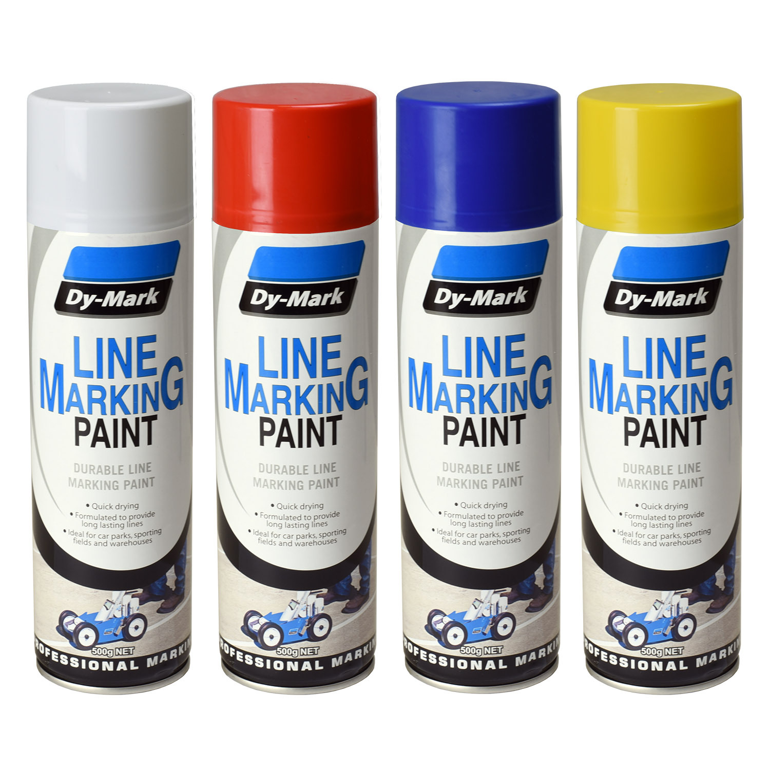 DYMARK LINE MARKING PAINT 500GM (12pk)