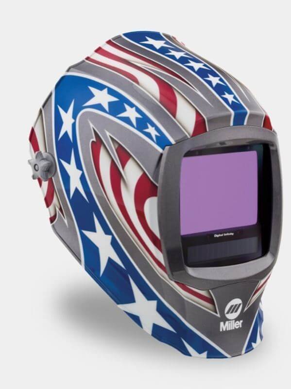Miller Digital Infinity Series Helmet Stars & Stripes #280049 | Auto