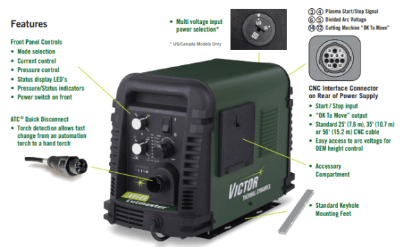 Victor Thermal Dynamics Cutmaster A120 117351 Thermal Dynamics