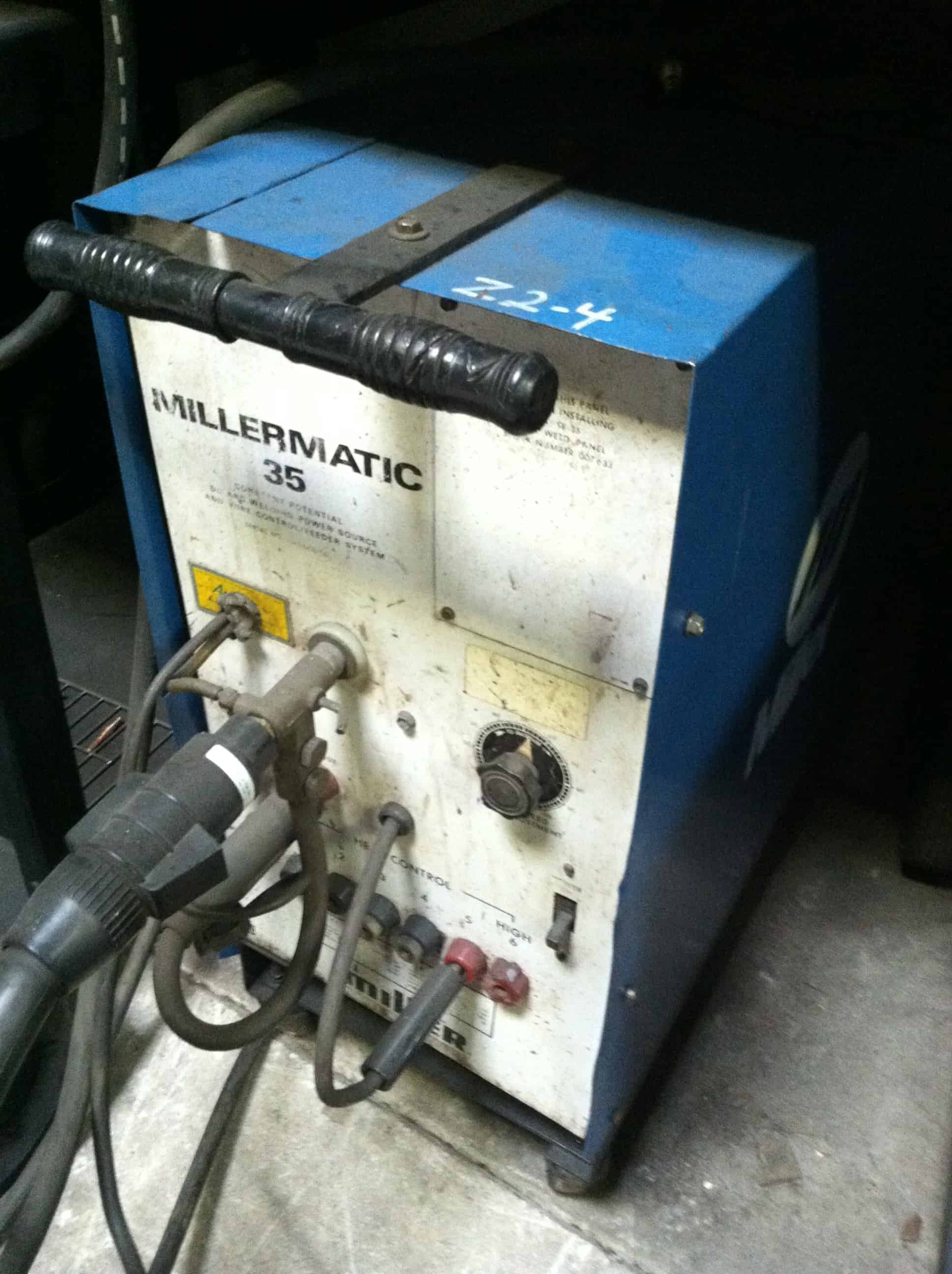 Reconditioned Millermatic 35 Package - WeldingPro