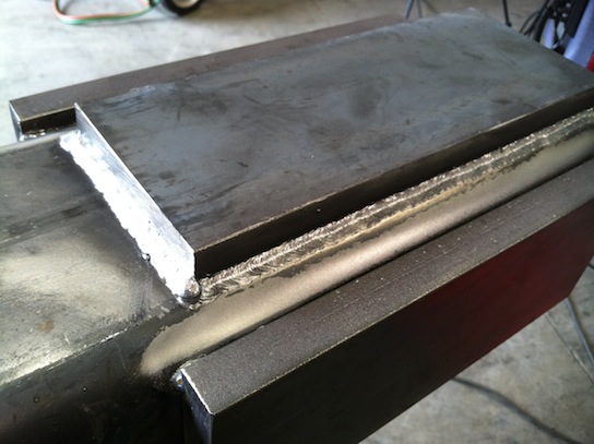 Stick Welding with a Lincoln PowerMig 350mp