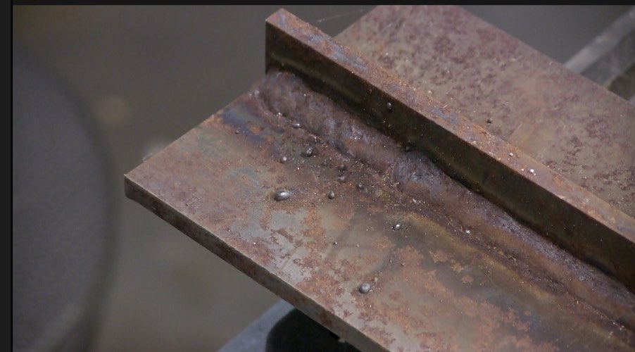 Slide Hammer Tool for removing Weld Spatter