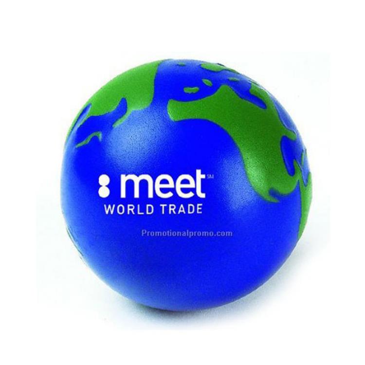 Wholesale Customized Global pu stress ball, Global ball,US 0.30.8