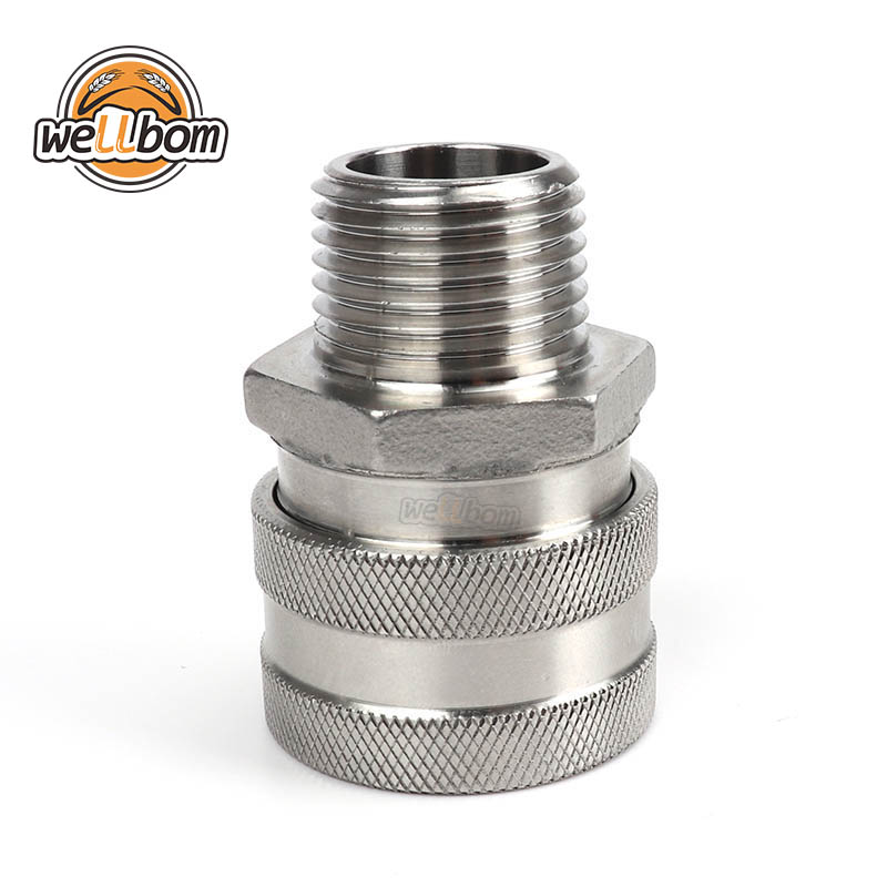Stainless Steel 304 Homebrew Beer Quick Disconnect Set Homebrew Fitting