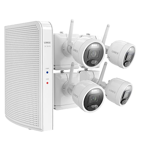 Lorex L42481-4AA4-E 2K 4.0-MP 8-Camera-Capable 1-TB NVR System with 4