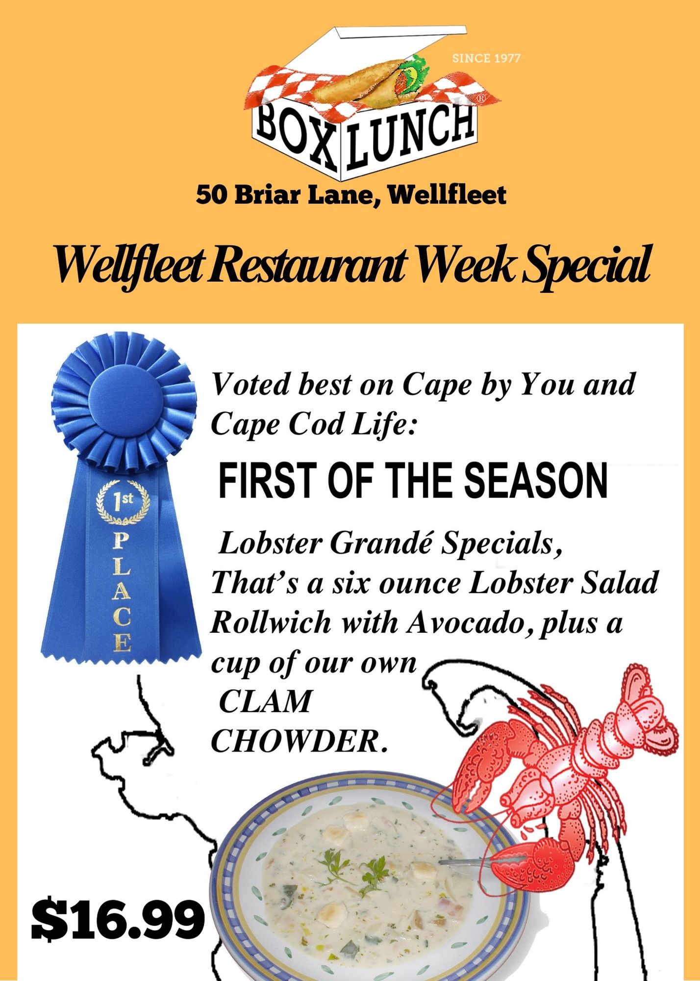 Vegetation Majestätisch Verschmelzung box lunch wellfleet vorsichtig