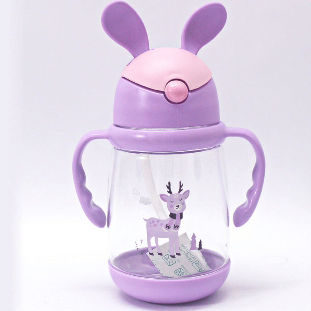 Baby Water Pot With Straw 300ml baby water pot price in Bangladesh.