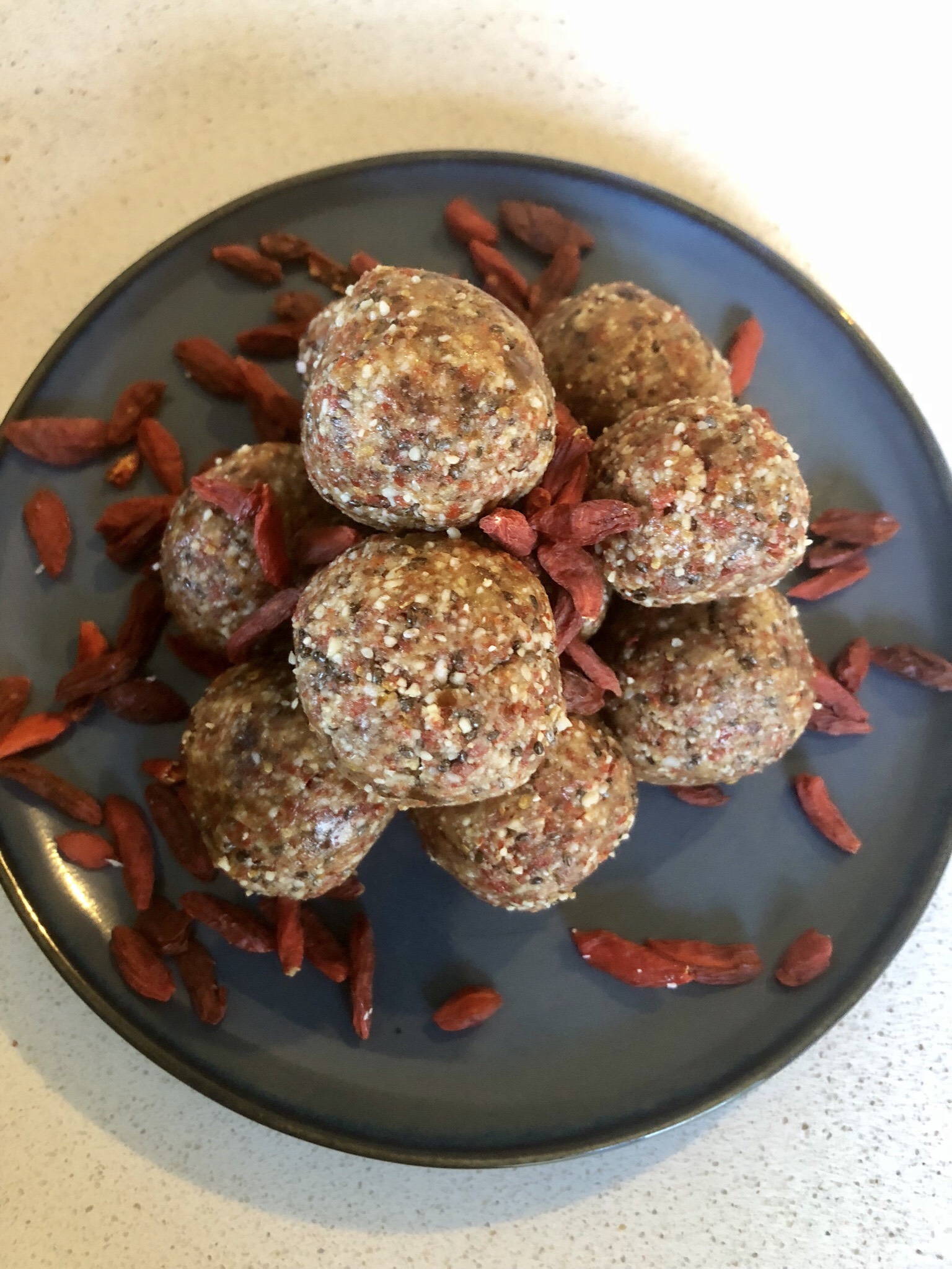 GOJI BERRIES BLISS BALLS Wellness Tree