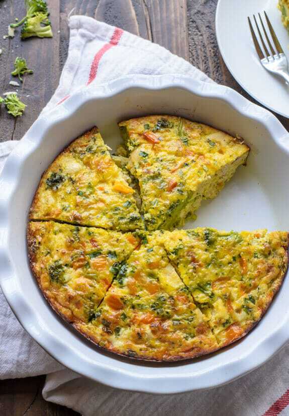Broccoli Frittata {The BEST Easy Frittata Recipe}