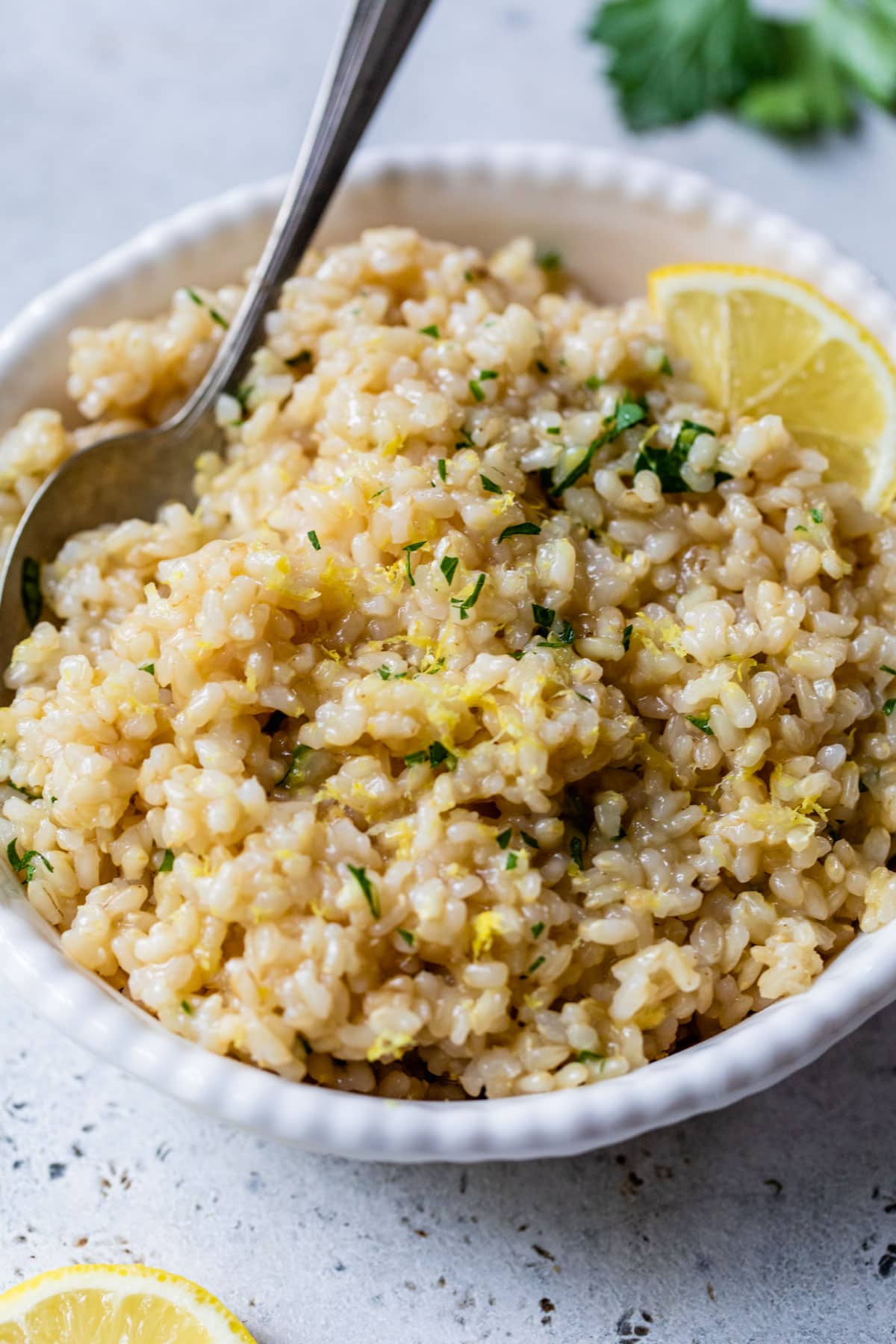 Lemon Rice {Healthy Rice Recipe}