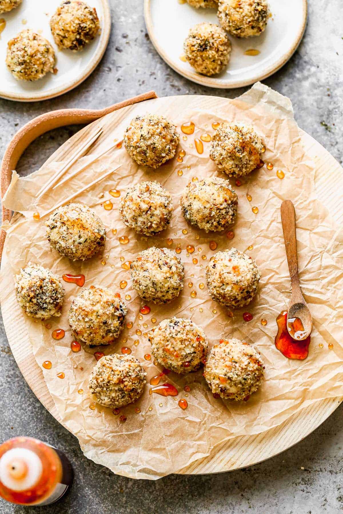 Goat Cheese Balls {Easy Baked Recipe}
