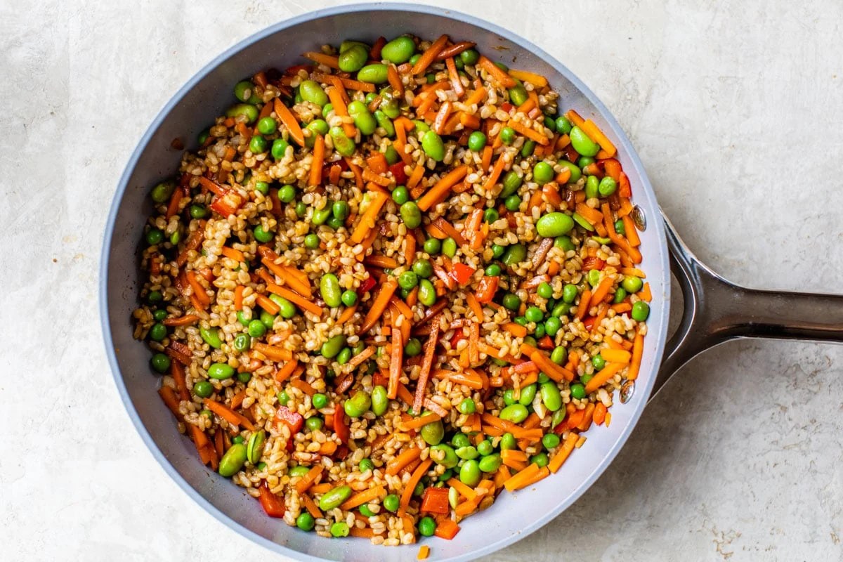 Homemade Fried Rice {One Pan + 15 Minutes}