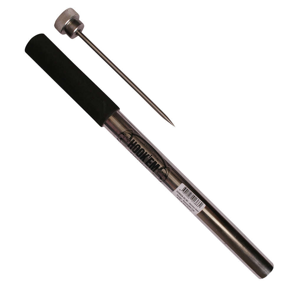 Hookem Stainless Steel Fish Bat with Iki Attachment