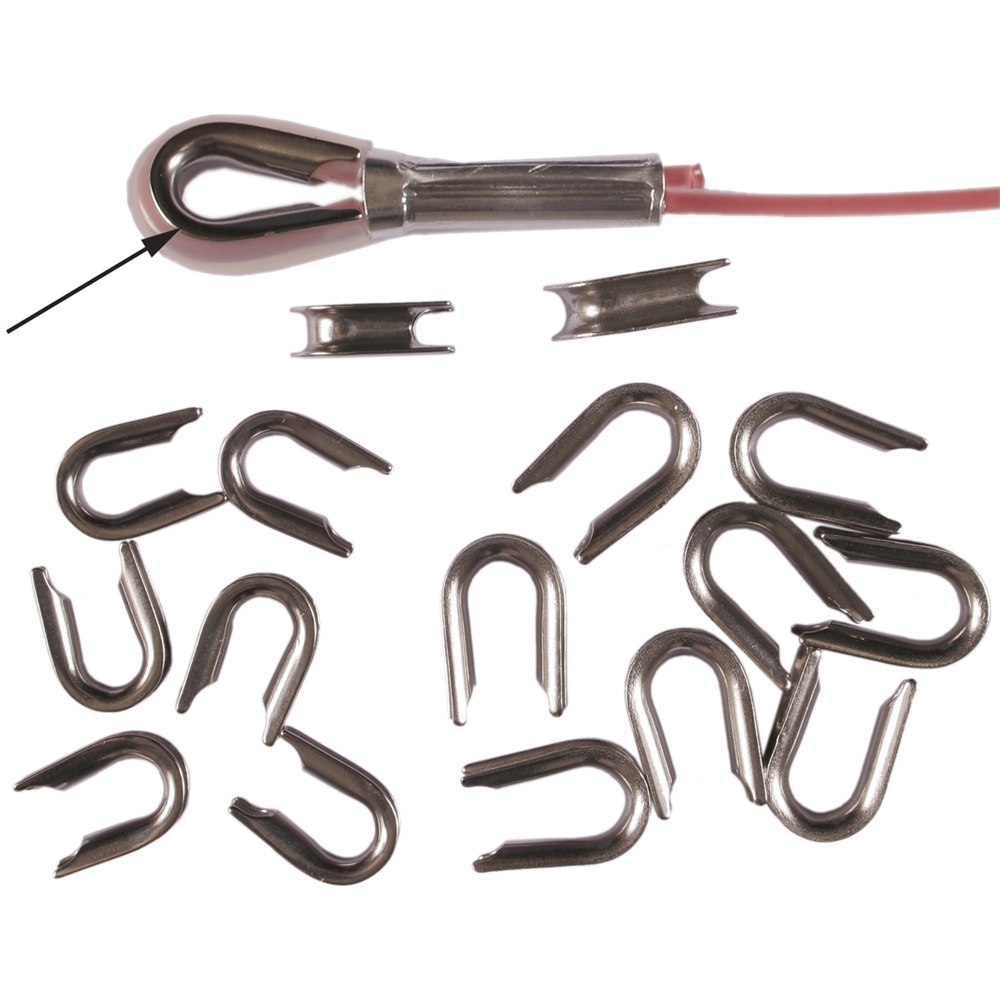 STAINLESS Steel THIMBLES from Wellsys Tackle