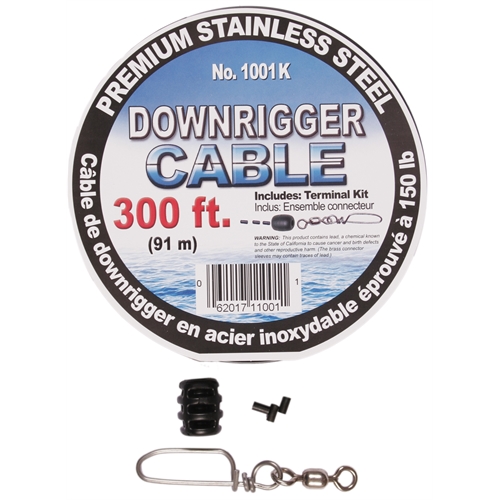 Scotty Fishing Downrigger REPLACEMENT WIRE CABLE
