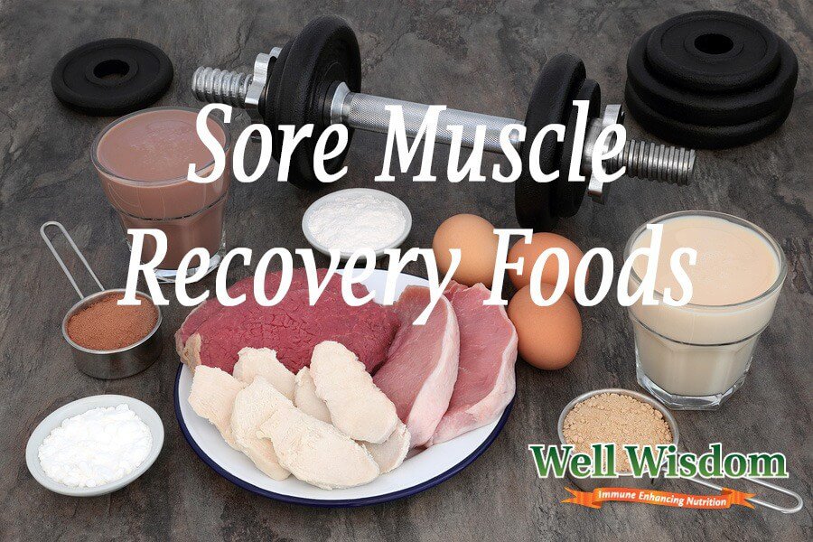 Sore Muscle Recovery Foods