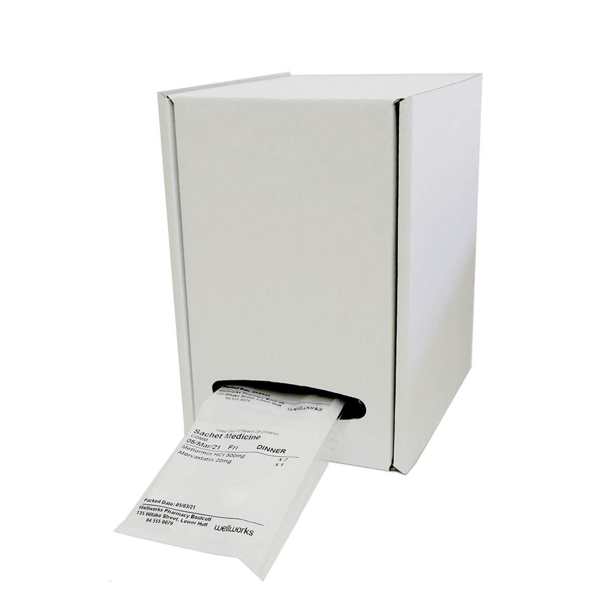 Sachet Medicine Packs Wellworks Pharmacy