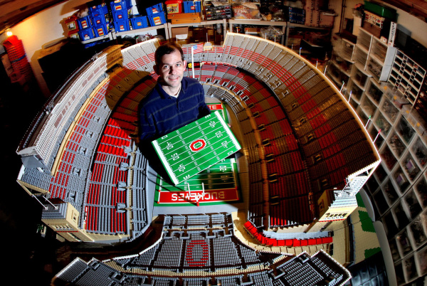 Un stade de Football US tout en Lego Welovebuzz