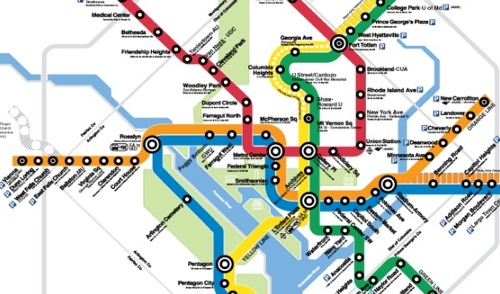 Dc Metro Map With Streets - Maping Resources