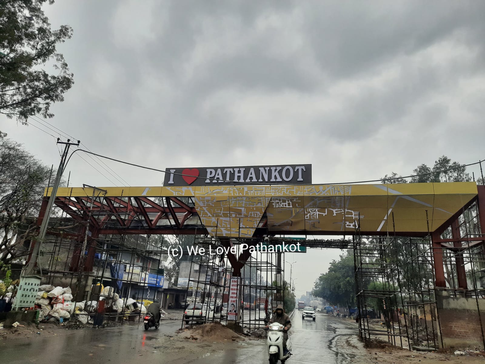 I Love Pathankot Signage or Logo in Pathankot We Love Pathankot