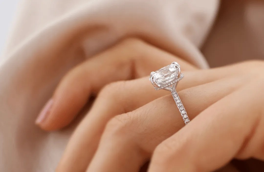 Mined Diamond Alternative Engagement Rings Welsh Mum of One