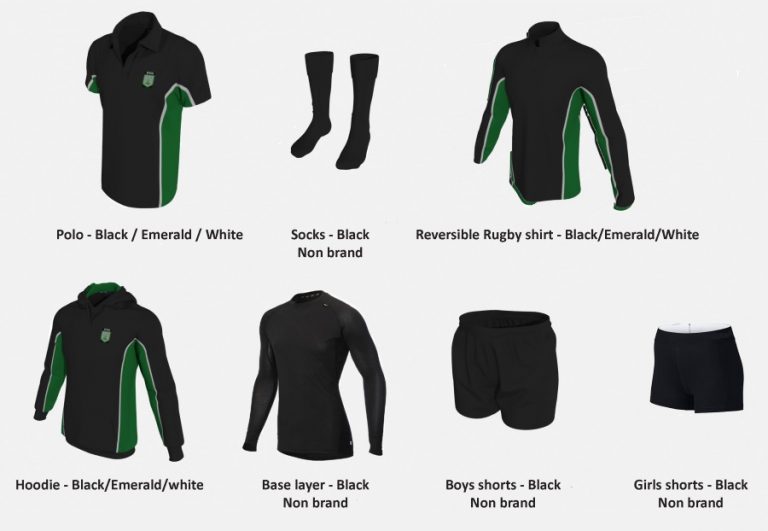 Uniform Welshpool High School, Powys