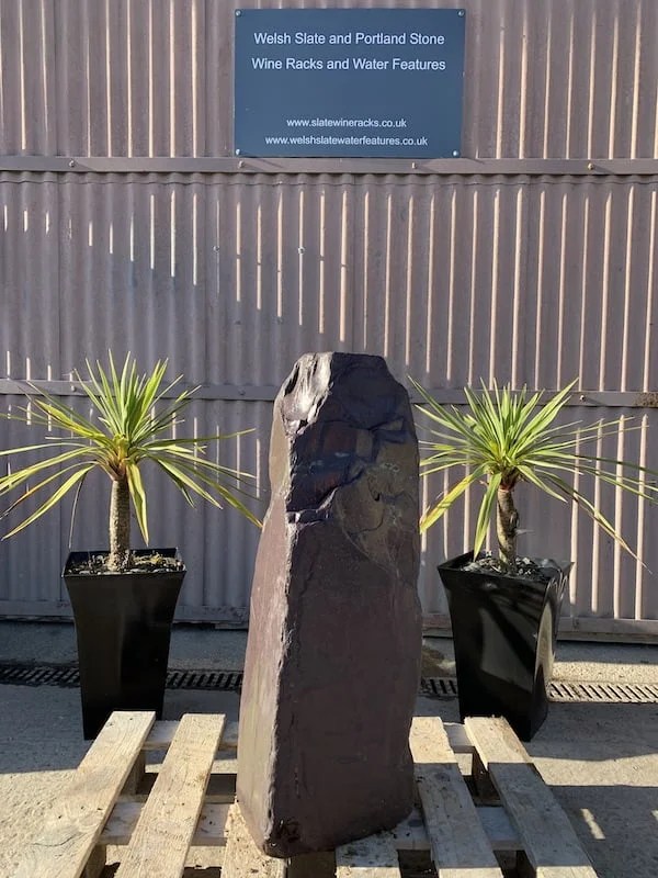 Slate Monolith MON1 Natural Stone Garden Water Feature