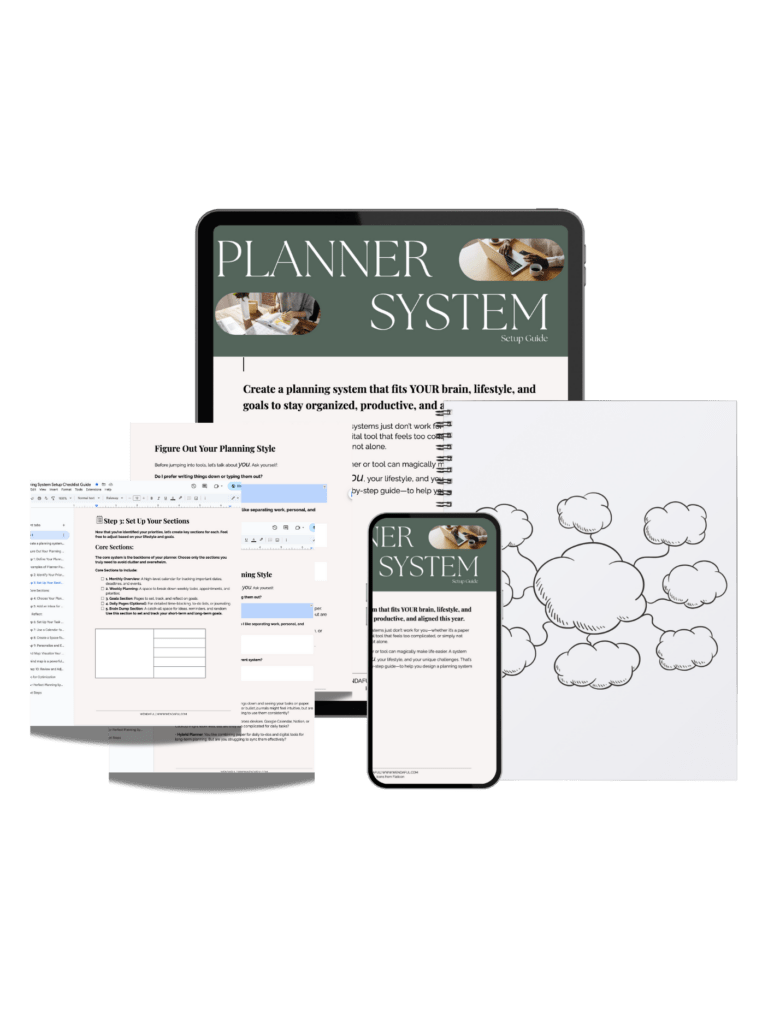 The Secret to a Planner System That Finally Works for YOU Wendaful(04)