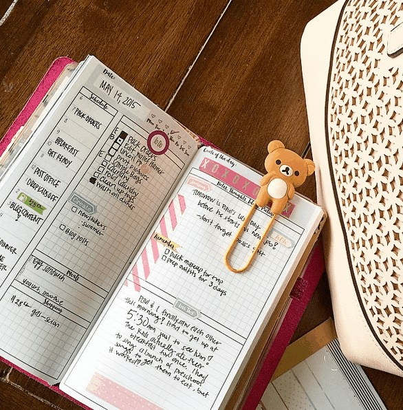 Midori Daily Journaling Planner Pages Wendaful