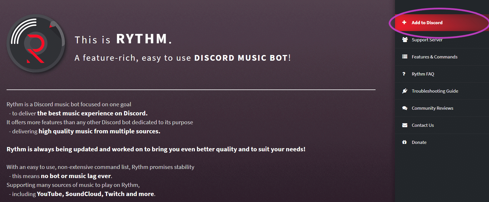 How Do I Add Rythm Bot To My Voice Channel CROTDIS