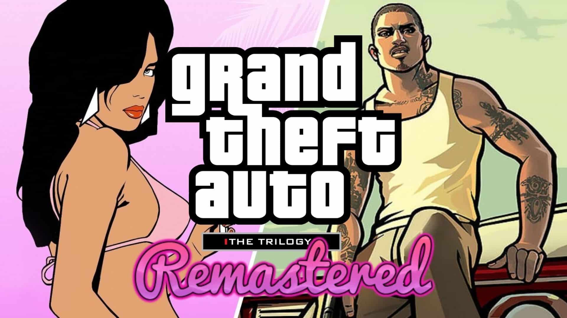 GTA Remastered Trilogy Release Date GTA 3, Vice City, San Andreas