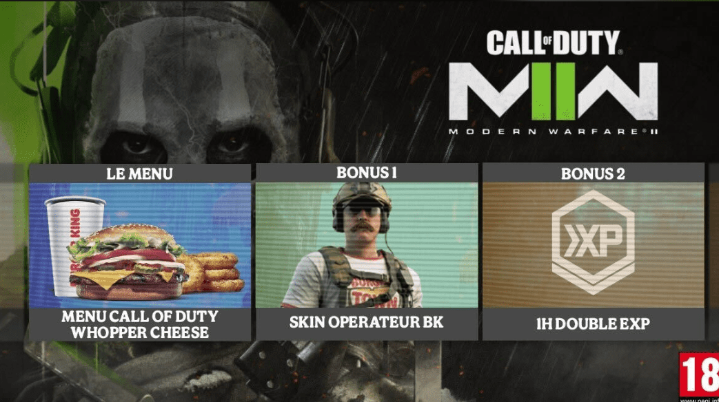 MW2 Burger King Pores and skin How To Get It Shopsjtec