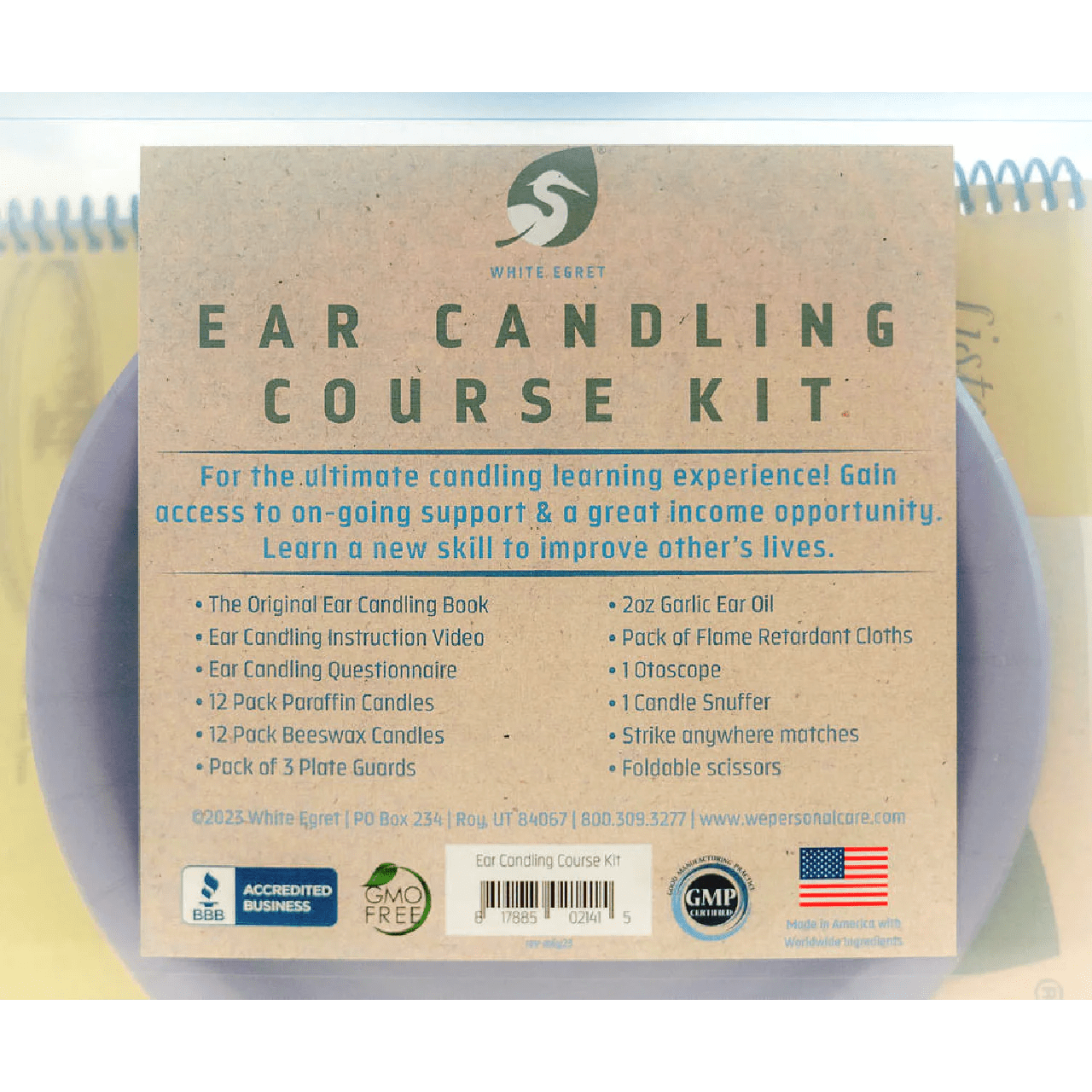 Ear Candling Course Kit White Egret Personal Care