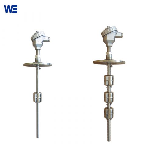 Float type level switch for tanks, float level switch, float ball level