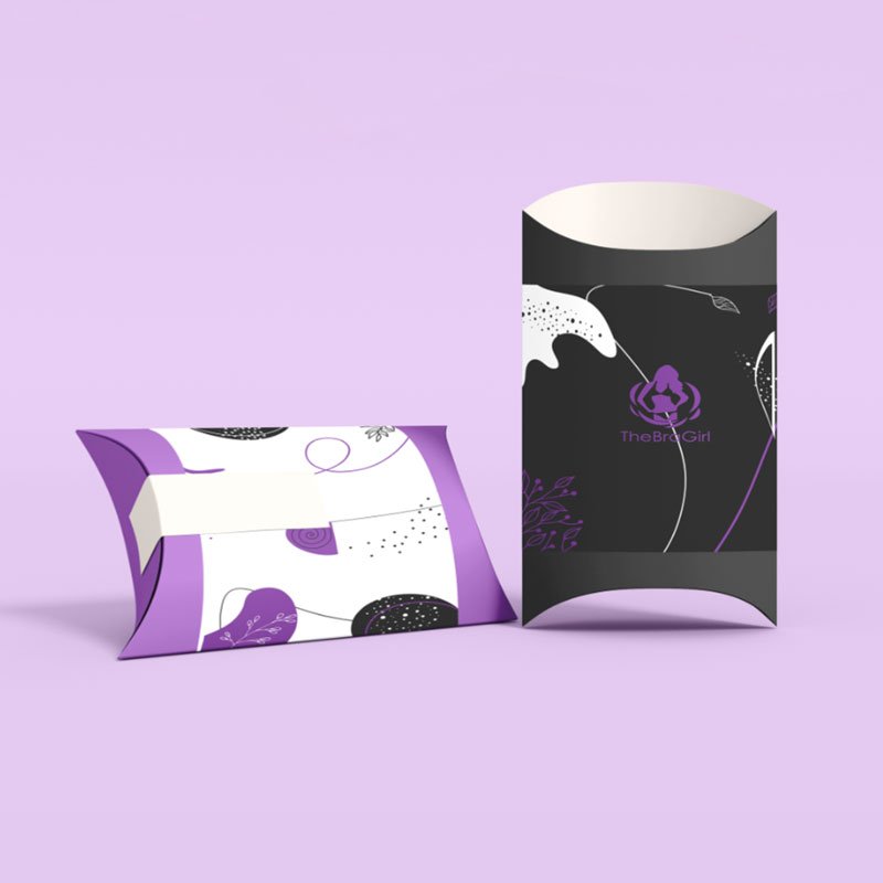 Custom Pillow Boxes, Printed Pillow Boxes Wholesale We Print Boxes