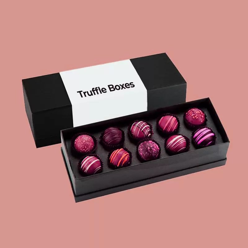 Custom Truffle Boxes, Printed Truffle Packaging Wholesale
