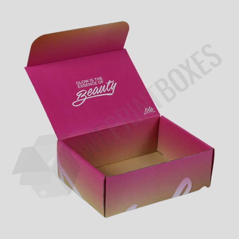 Pink Mailer Boxes WePrintBoxes Custom Packaging