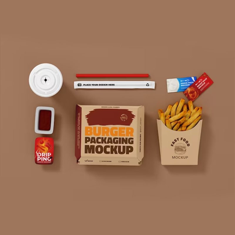 Custom Fast Food Boxes, Printed Fast Food Packaging Wholesale