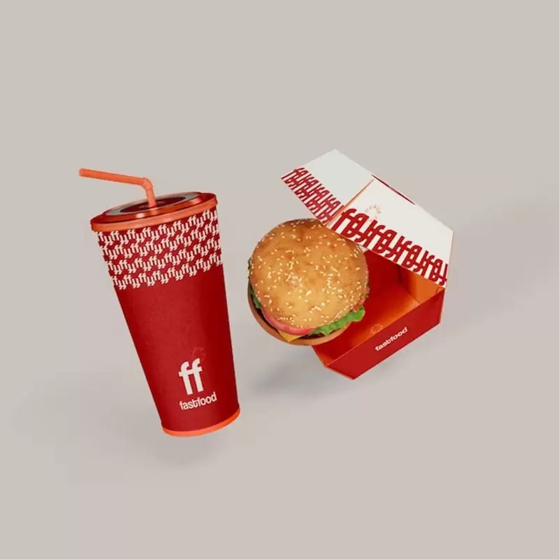 Custom Fast Food Boxes, Printed Fast Food Packaging Wholesale