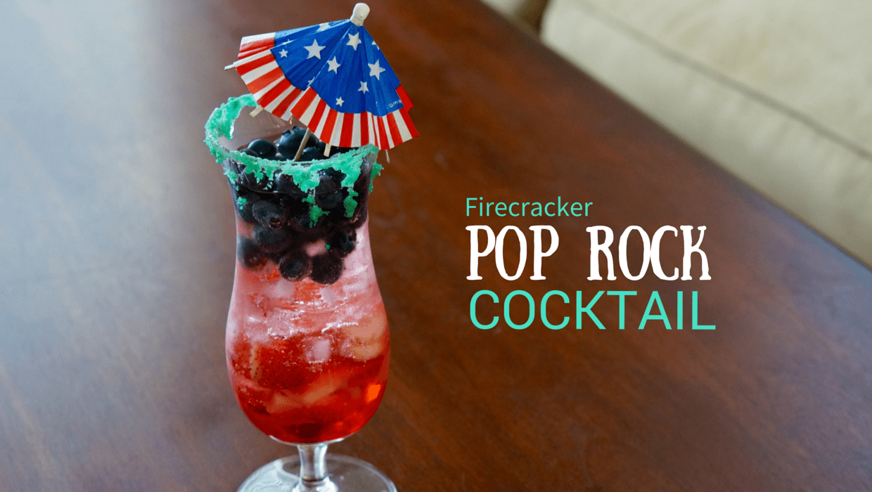 Red White and Blue Pop Rock Cocktail Recipe We're Calling Shenanigans