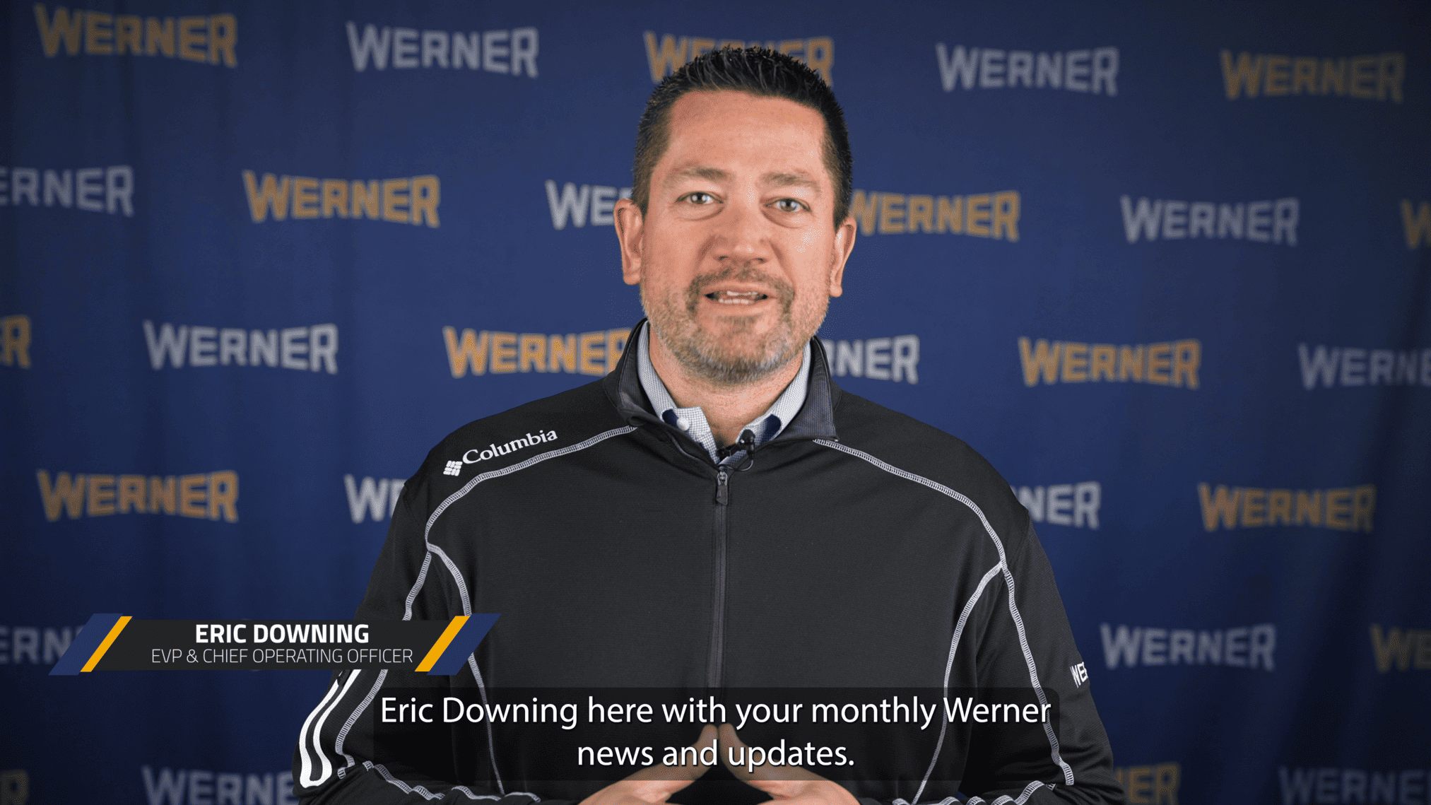 Eric Downing’s February Message Werner Enterprises