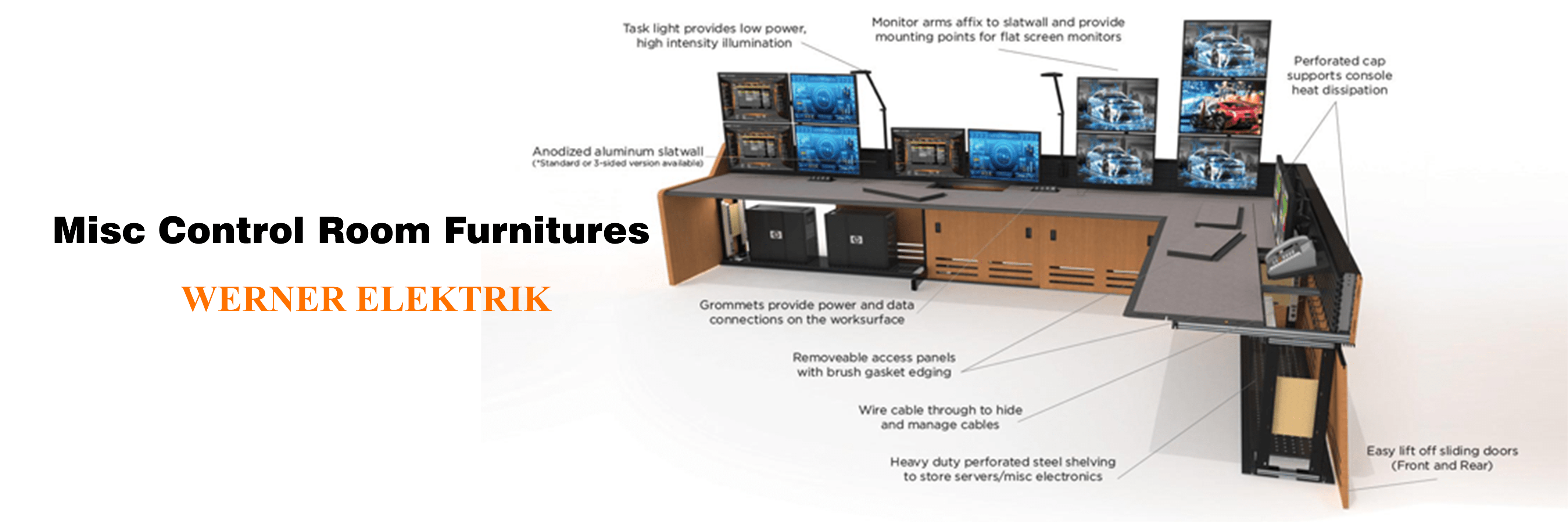 Misc Control Room Furnitures Werner Electric